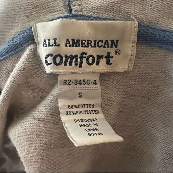 All American comfort women’s size small full zip leopard print hoodie - Picture 5 of 6